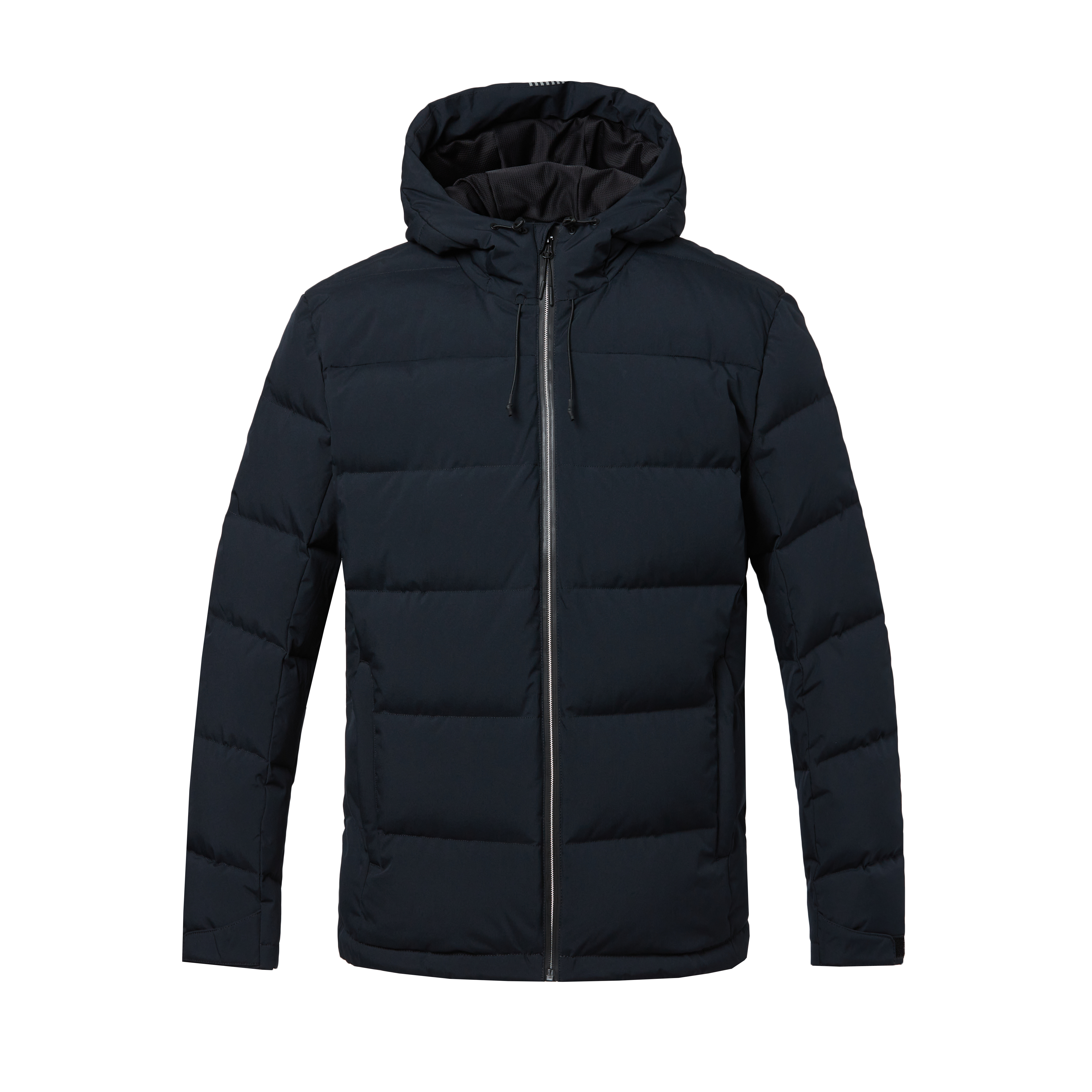 Men's Padding Outdoor Windproof Waterproof Hooded Outerwear Full Zip Puffy Jacket