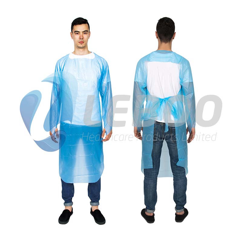 CPE Thumb Hook Isolation Gown