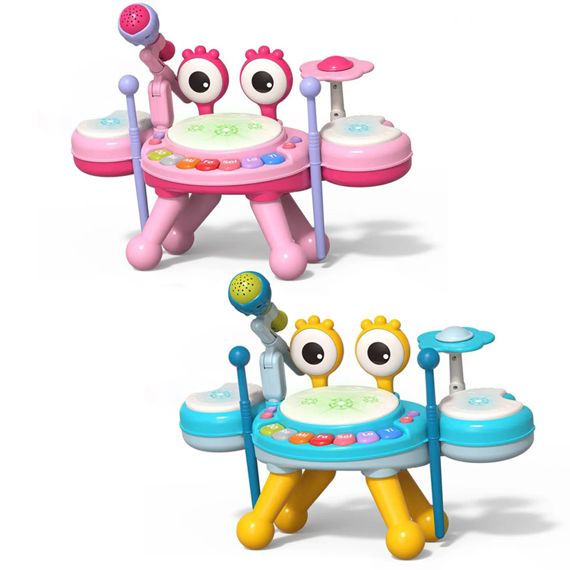 Multifunctional Musical Instrument Toy Electronic Jazz Drum Toy Kid Musical Toys