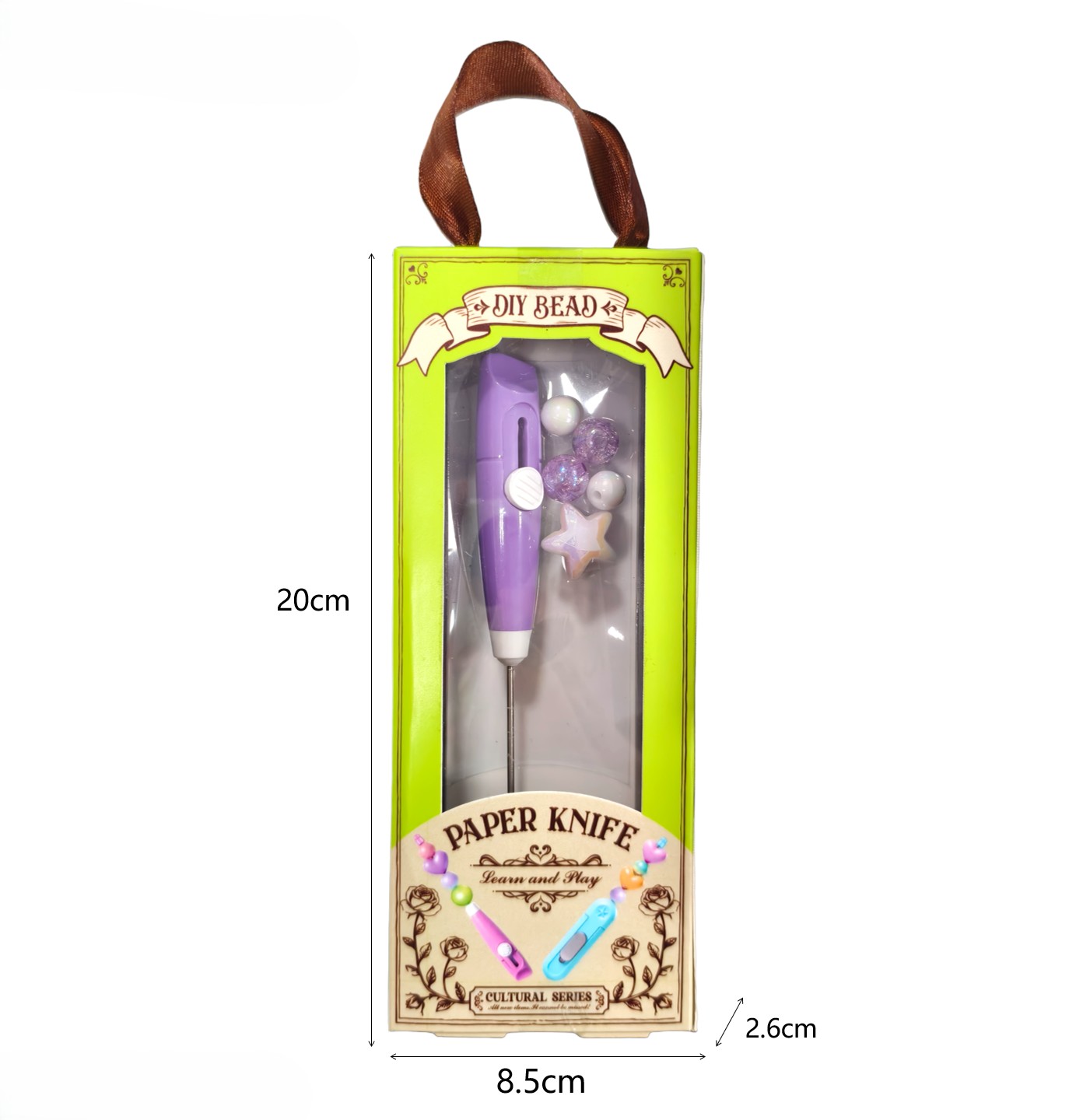 DIY Beaded Paper Knife（Purple）