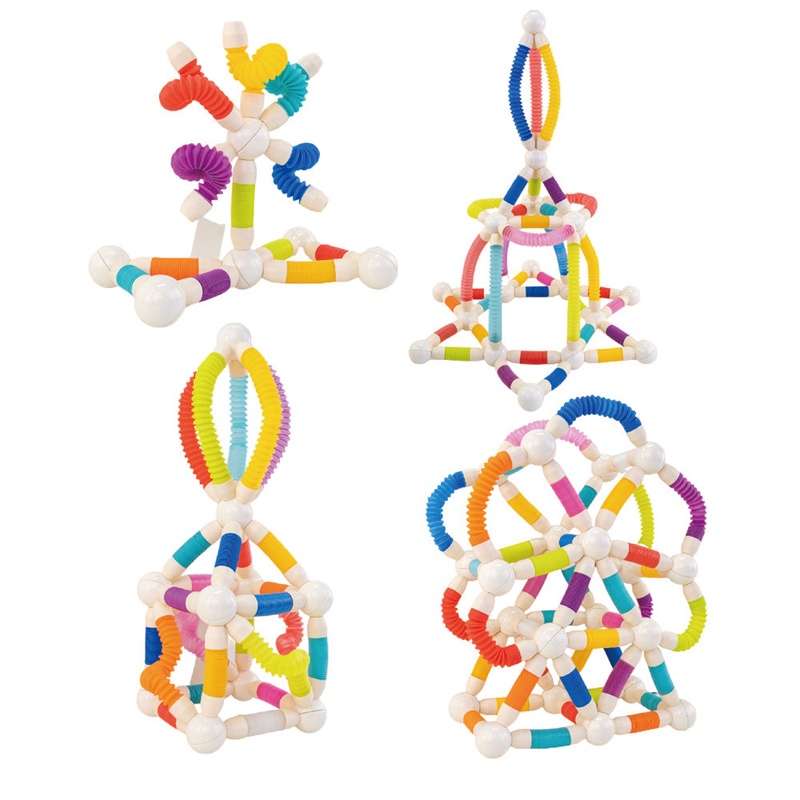 Magnetic Stick Toy Magnetic Building Blocks Toy Flexible Drawtube Toy Kid Educational Toy