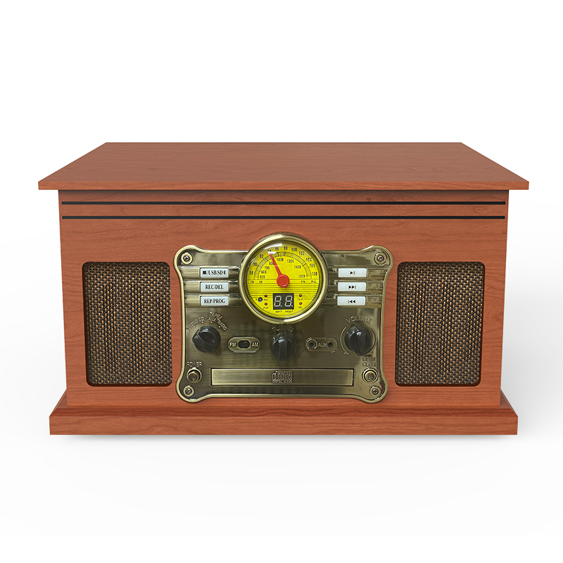 Retro 8-in-one Turntable Player