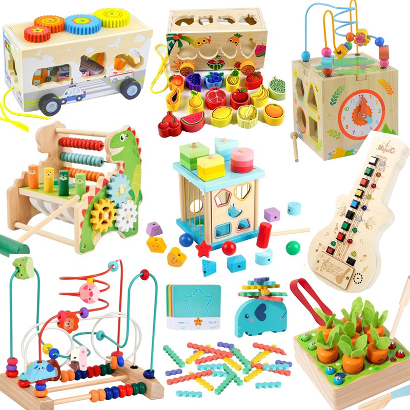 Wood Puzzle Toy Wooden Toys Kids Educational Toy Montessori Toy