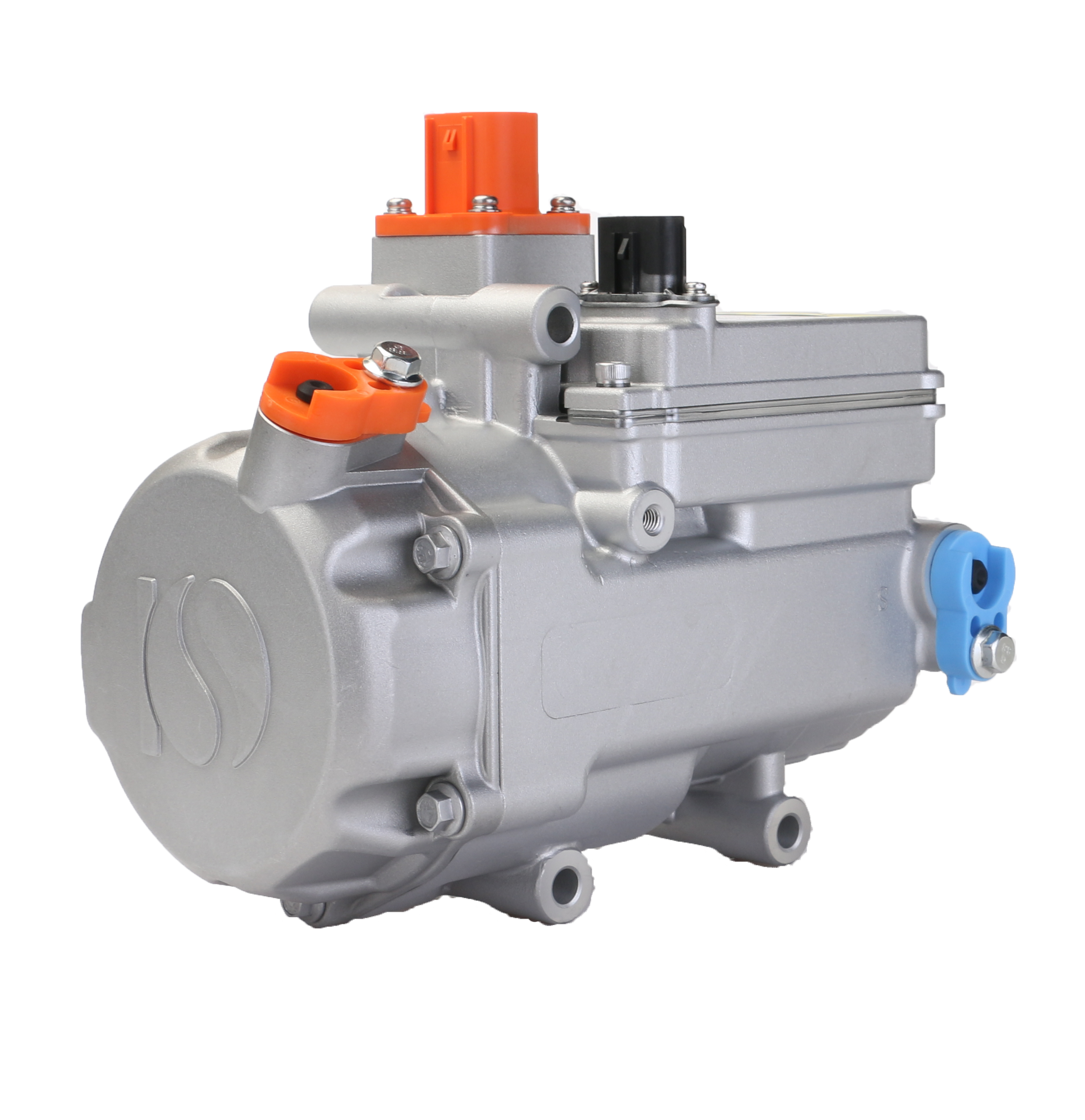Posung DC 24cc 350v electric vehicle air conditioning compressor R290 Upper Plug scroll compressor