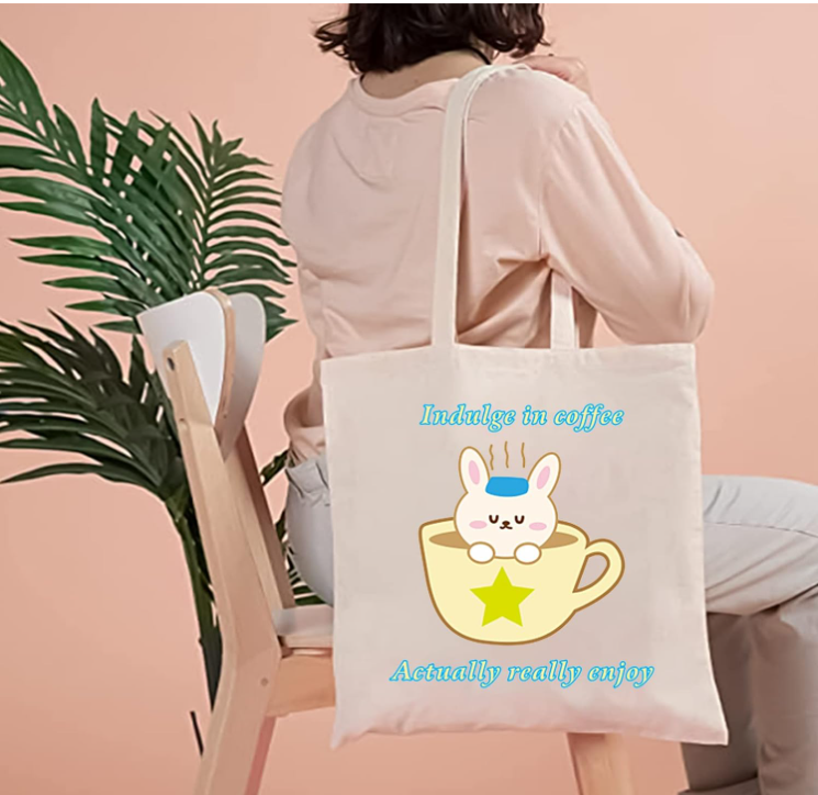 Student cotton canvas bag