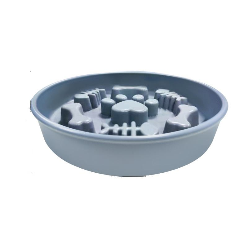 Silicone Pet Slow Feeder Bowl with Suction Cups for Dogs & Cats
