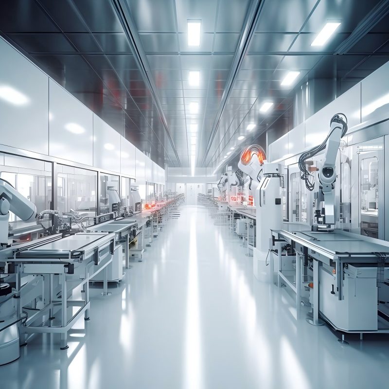 The integrated system of industrial robots