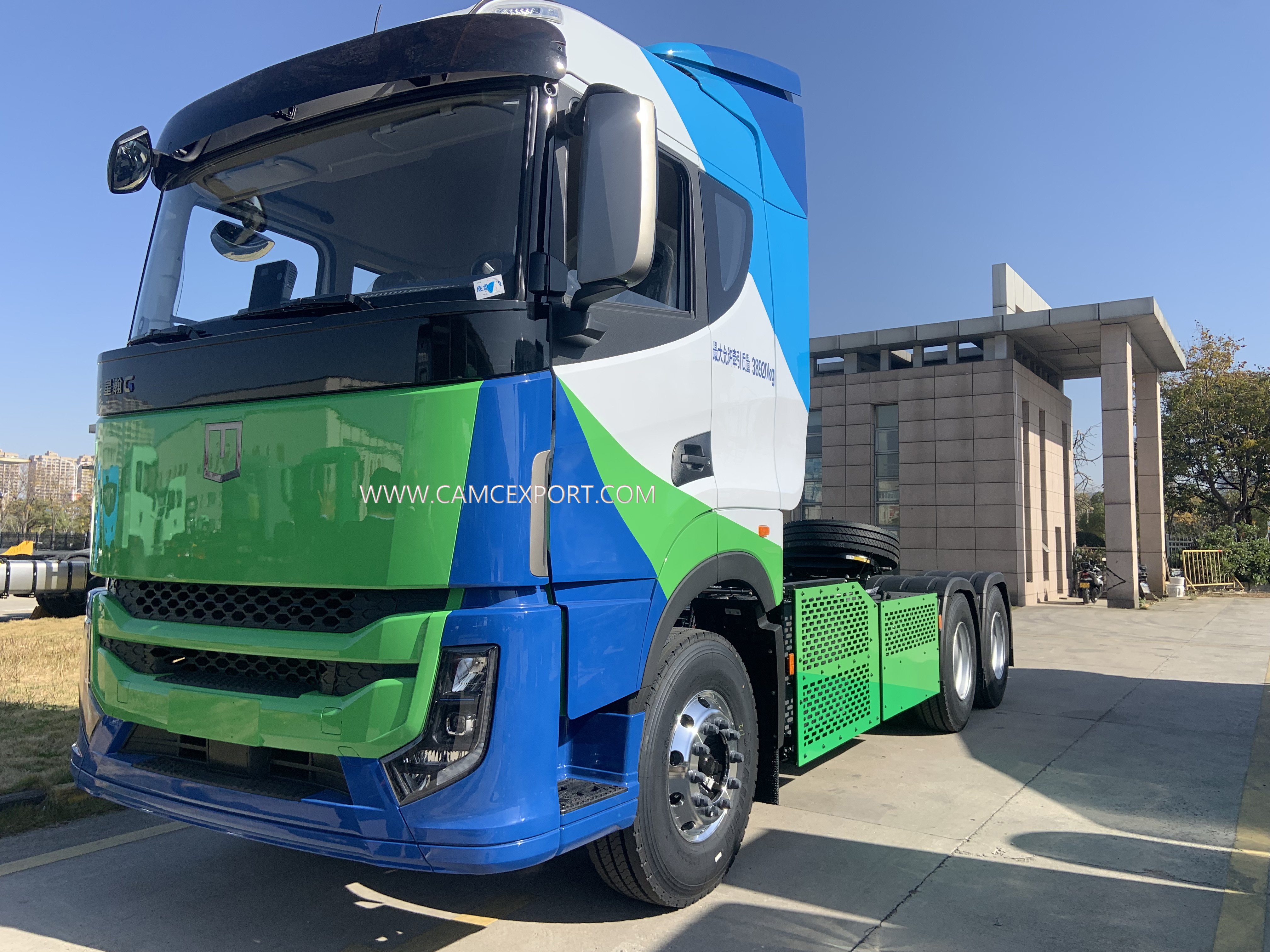 CAMC 6x4 Hydrogen Fuel Left-Hand Drive Battery Tractor