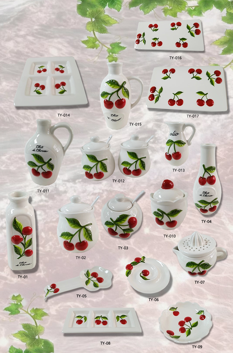 Gifts, ceramics, home decor items, decorative pieces.