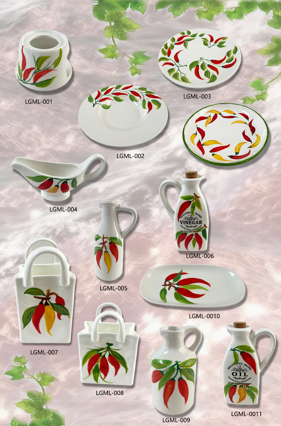 Gifts, ceramics, home decor items, decorative pieces