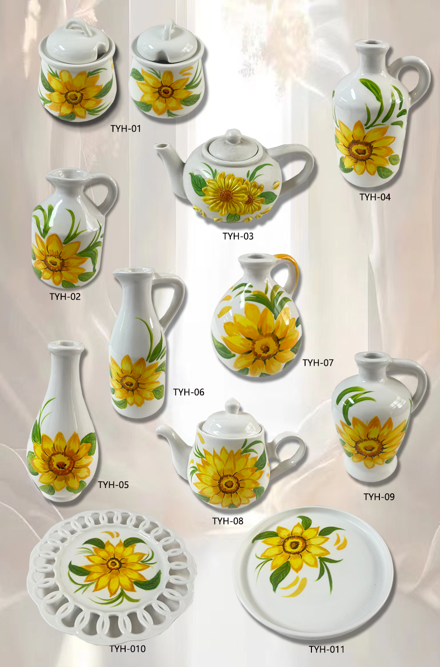 Gifts, ceramics, home decor items, decorative pieces