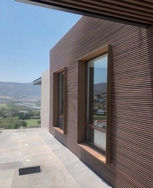BARANA WPC exterior wall panel/ wood plastic composite wall panel