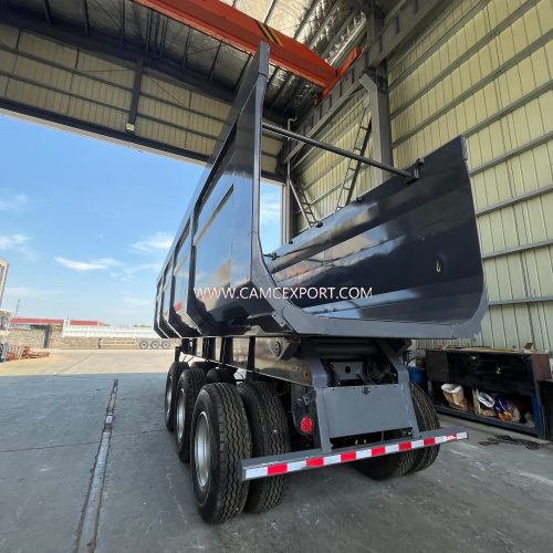 High-Load Dump Semi-Trailer (Three-Axle)
