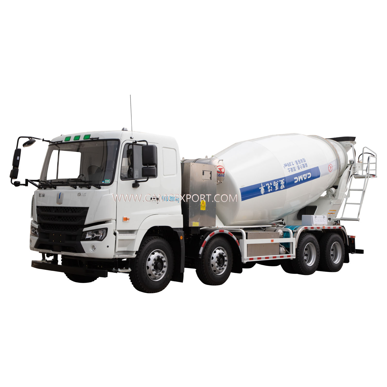 M5 8×4 European Style Left-Hand Drive Mixer Truck (Rechargeable Version)