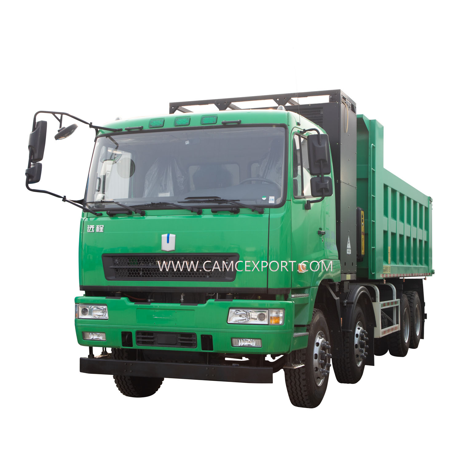 M5 8×4 Day Cab Left-Hand Drive Electric Dump Truck