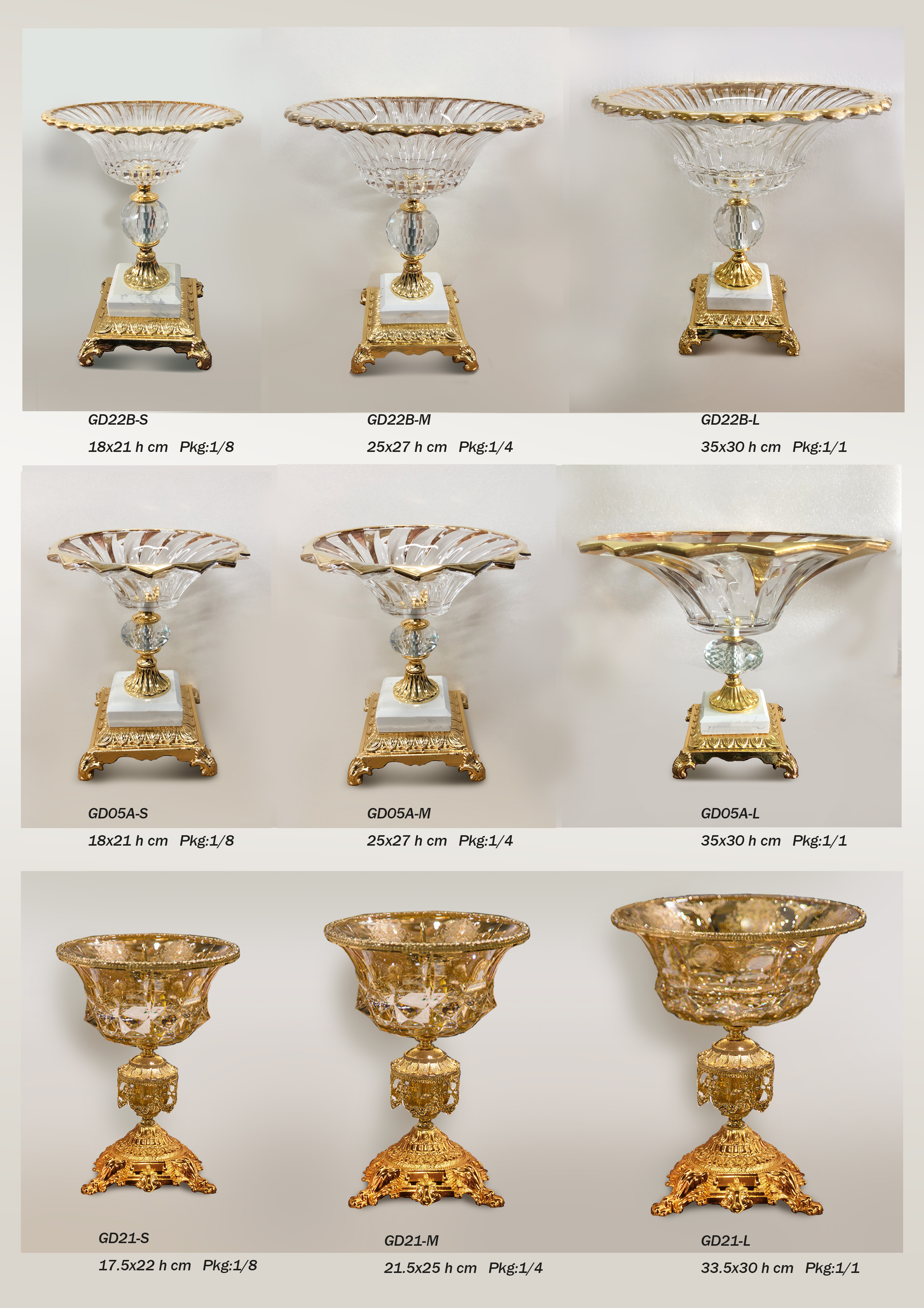 Dinner table glassware
