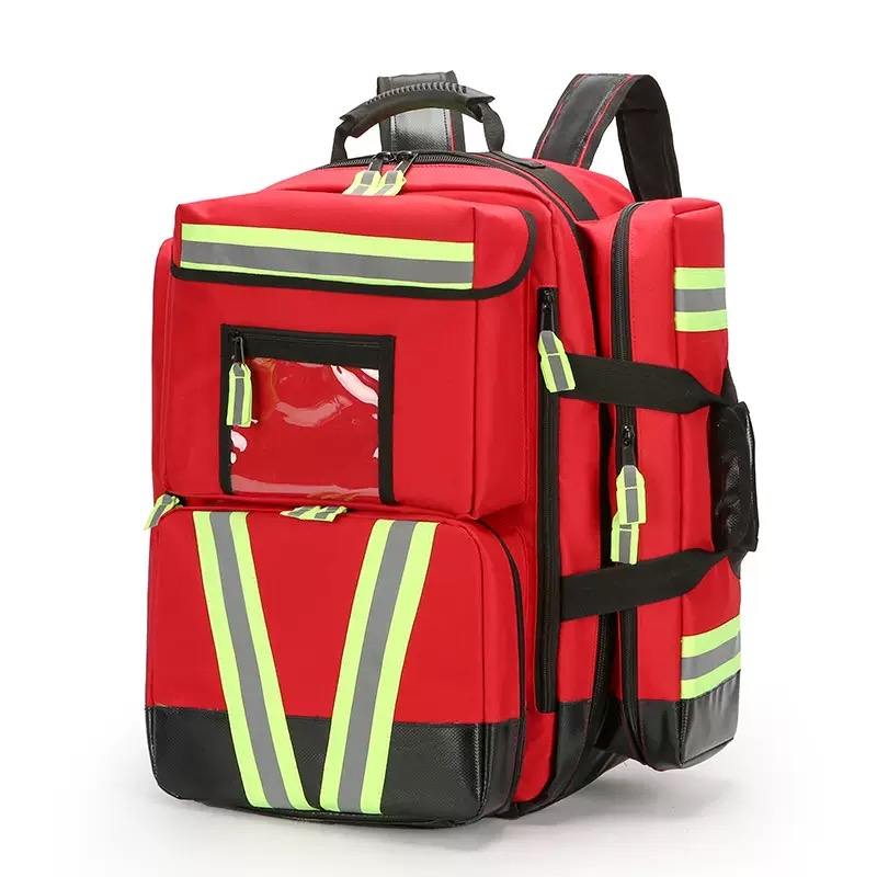 Recovery Backpack, Emergency Backpack with 8PCS Detachable Convenient Zipper Bag