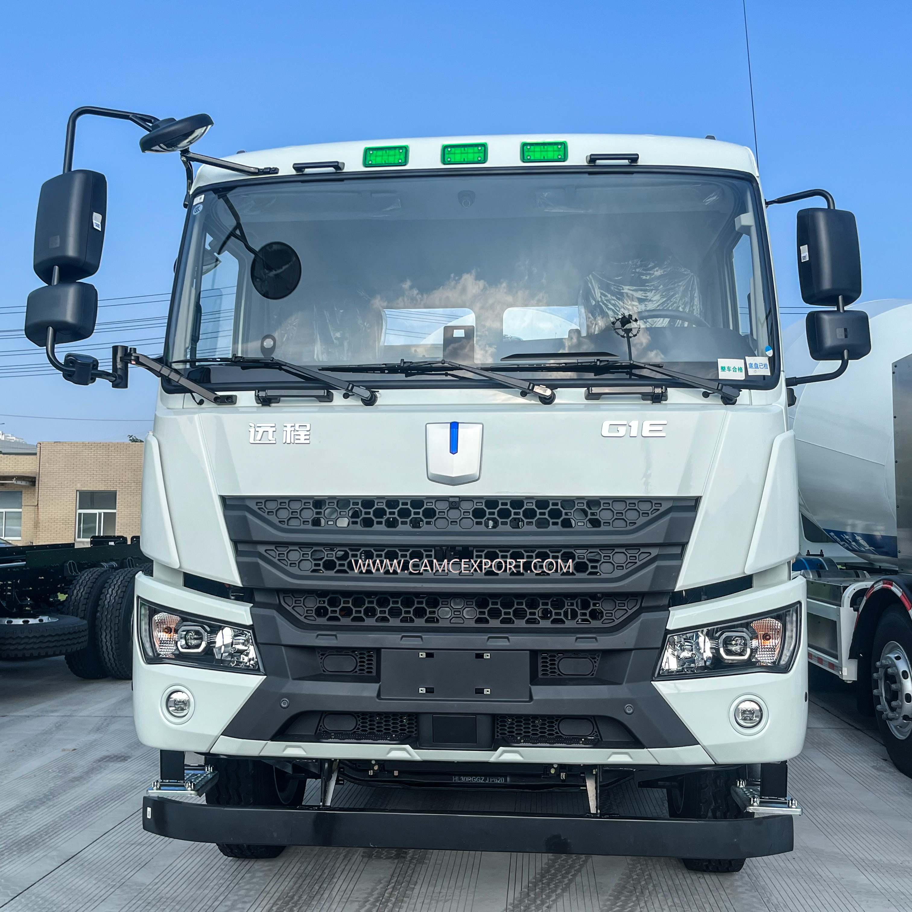 M7 8*4 Left-hand Drive Electric Mixer Truck