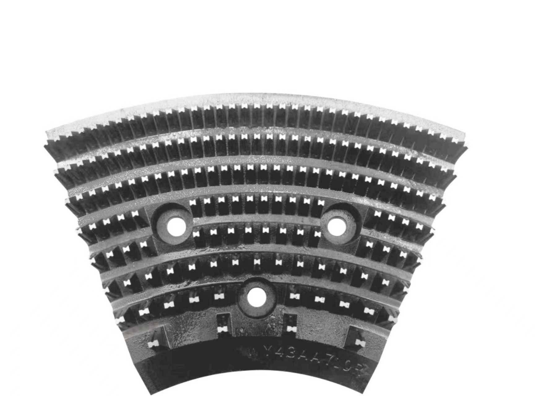 Wuyang Grinding Disc Papermaking Industry Loose Ring Gear Cone Grinding Disc High Concentration