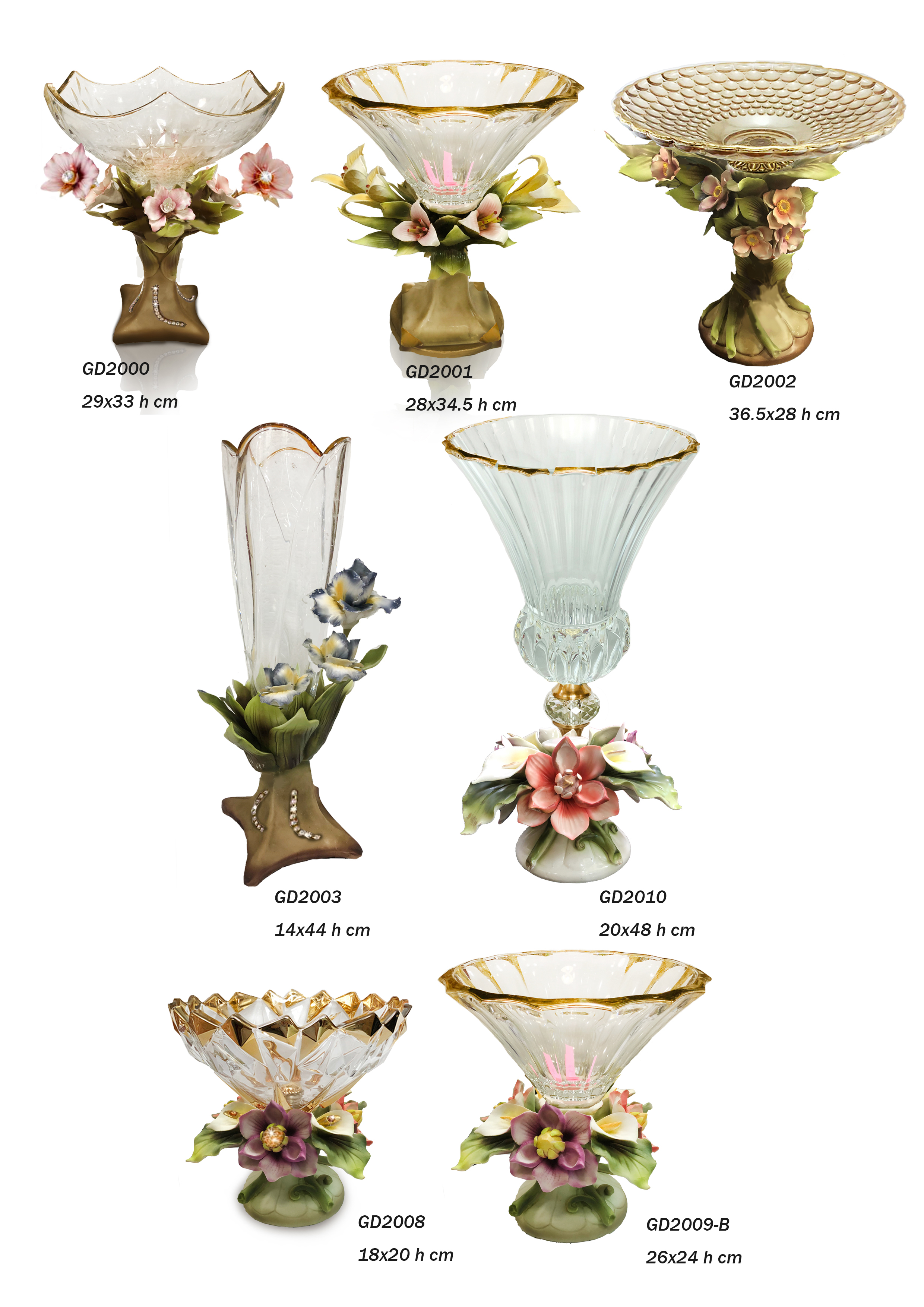 Dinner table glassware