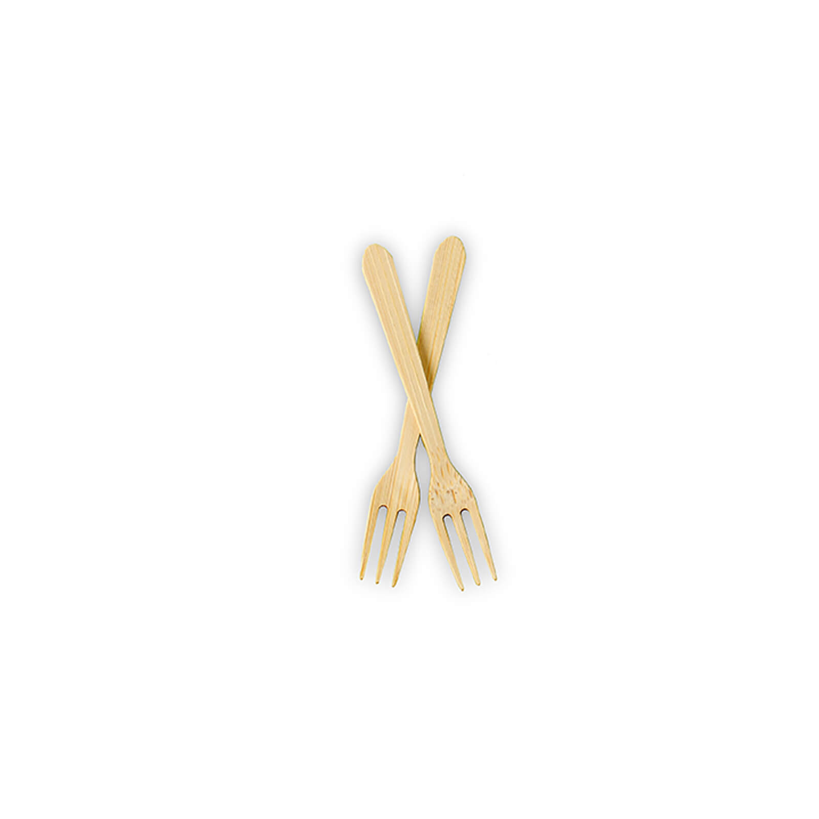 Bamboo three-tooth Fork