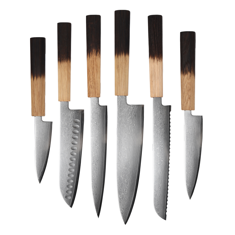 Hip-home 2026 trending kitchen knife damascus steel slicing knife