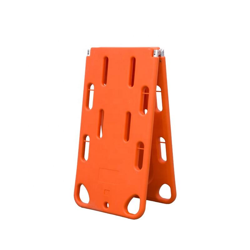 Emergency Plastic Folding Spine Board Stretcher for Hospital