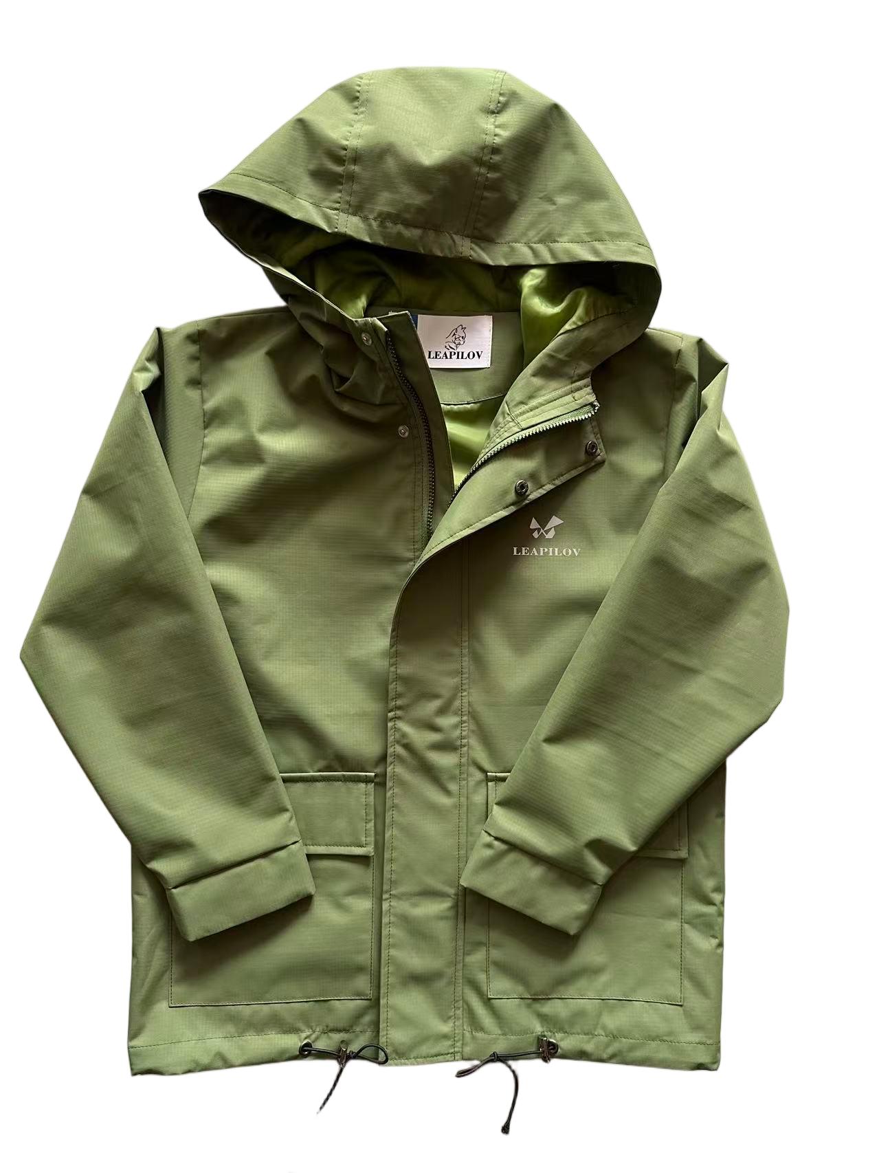 Leapilov Designer Collection - Children's Outdoor Windproof Jacket Coat