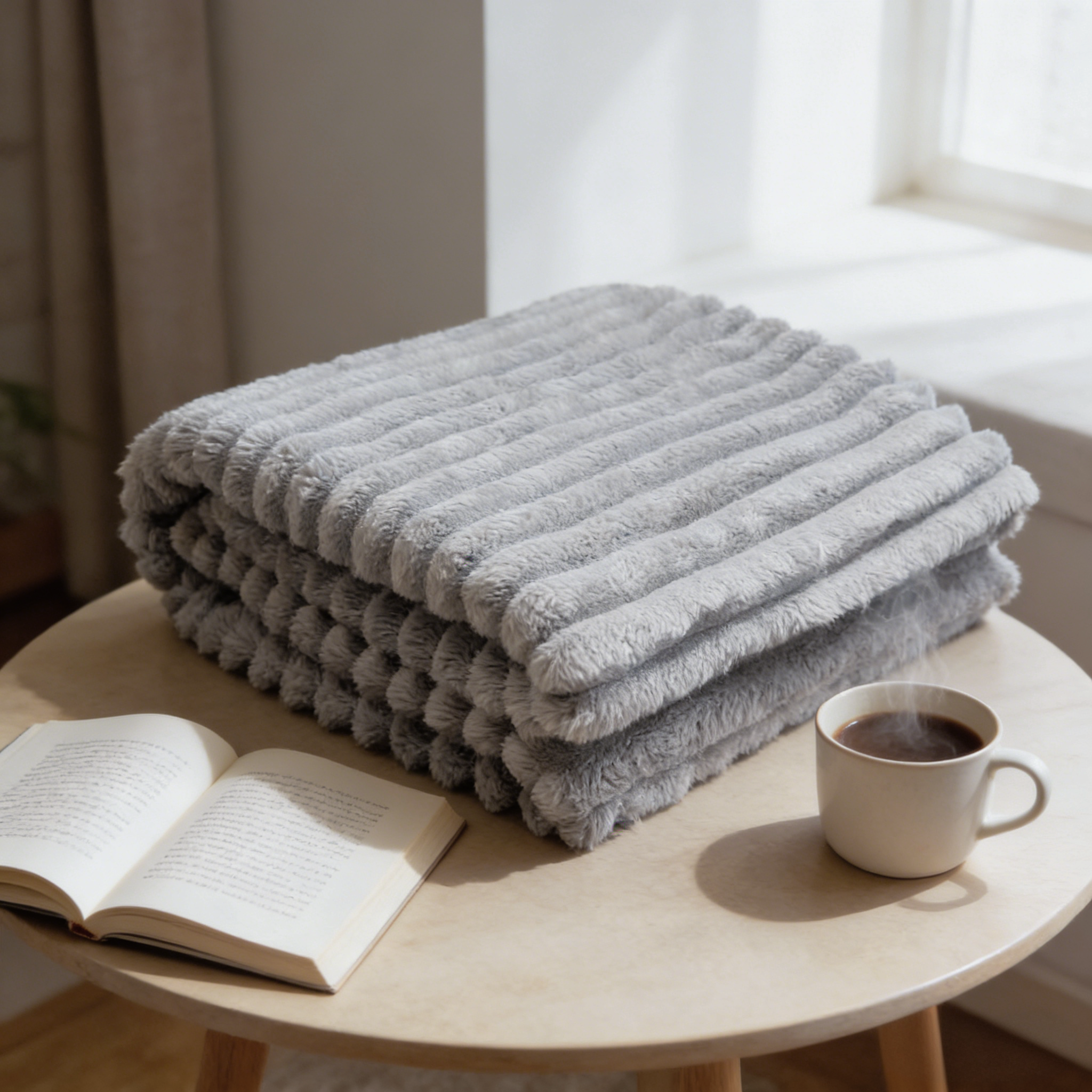 Striped milk blanket