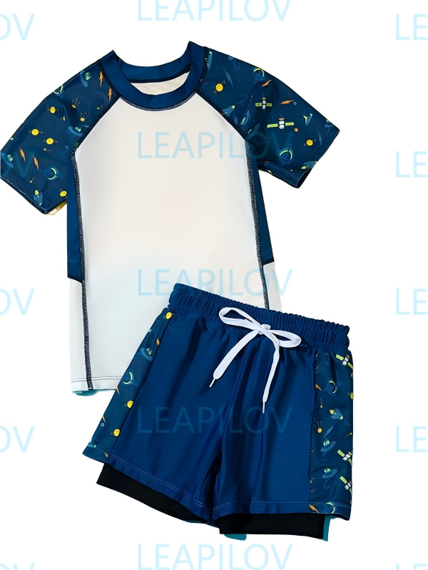 Leapilov Children's Separate Swimming Suit Set