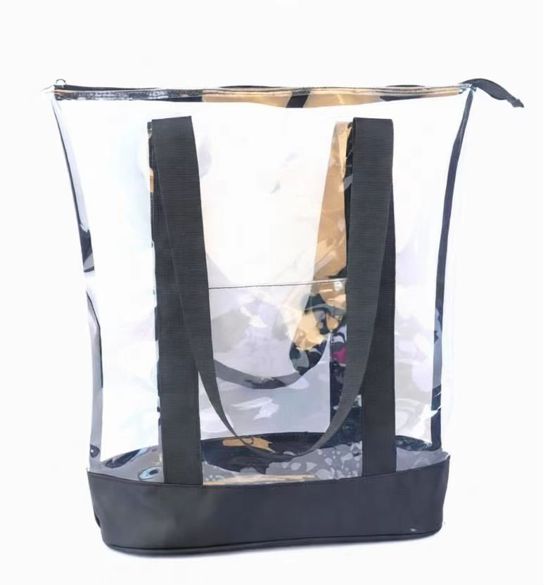 Clear tote bag