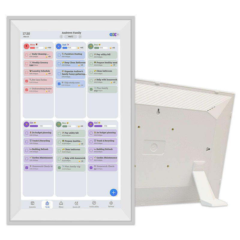 15.6-inch smart touch screen home digital calendar
