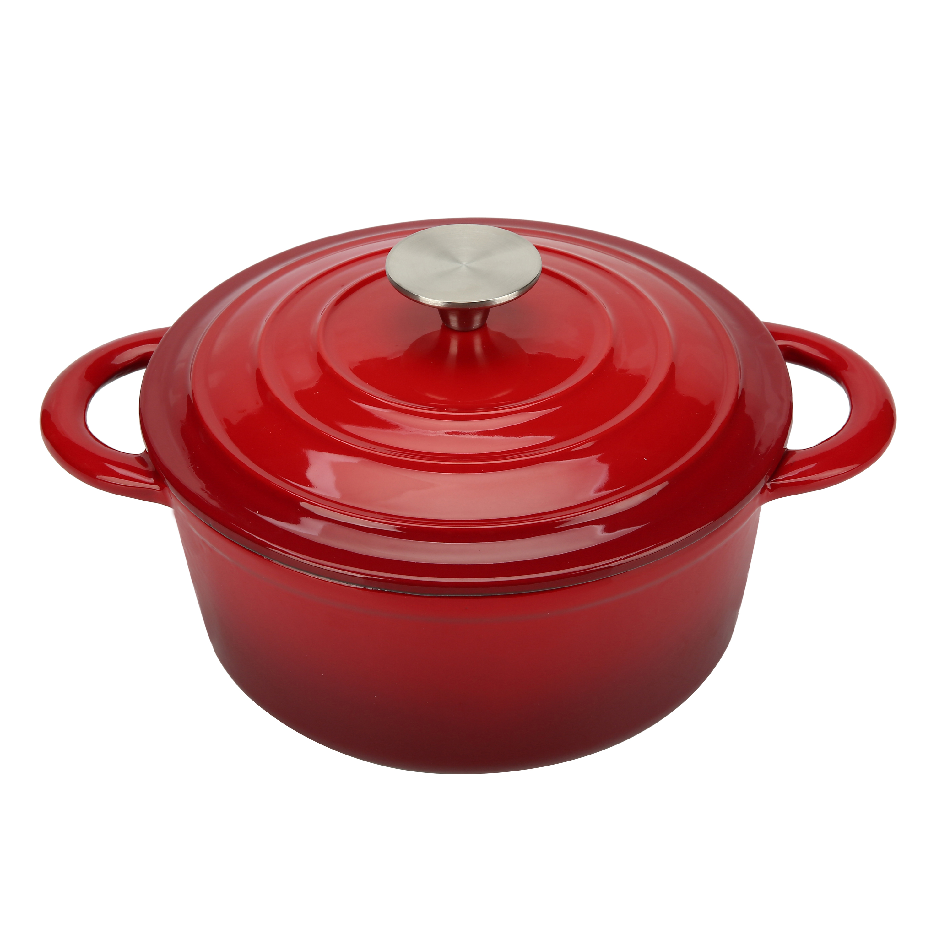 Cookwin Enameled Cast Iron Soup Pot, 22 cm Diameter