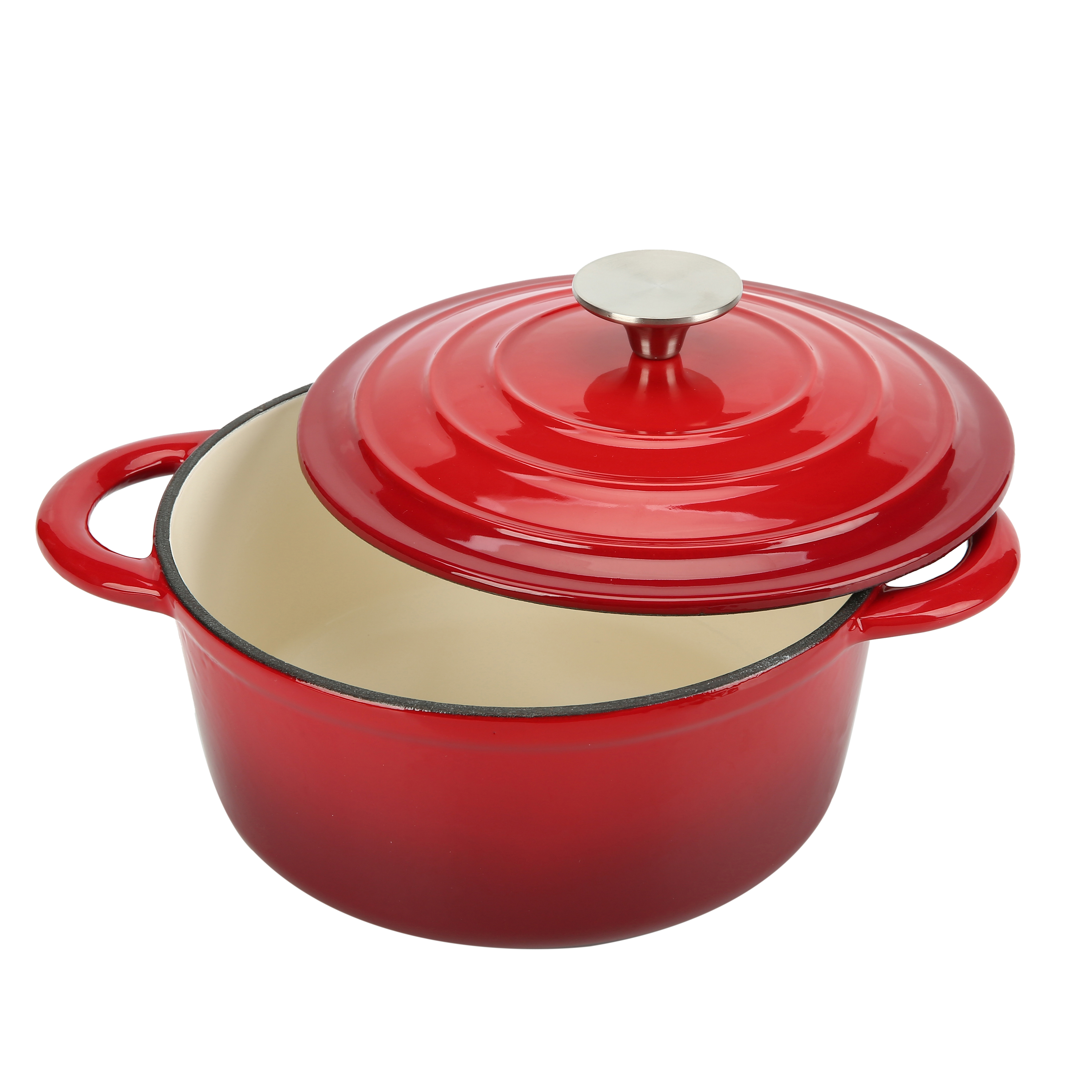 Cookwin Enameled Cast Iron Soup Pot, 26 cm Diameter