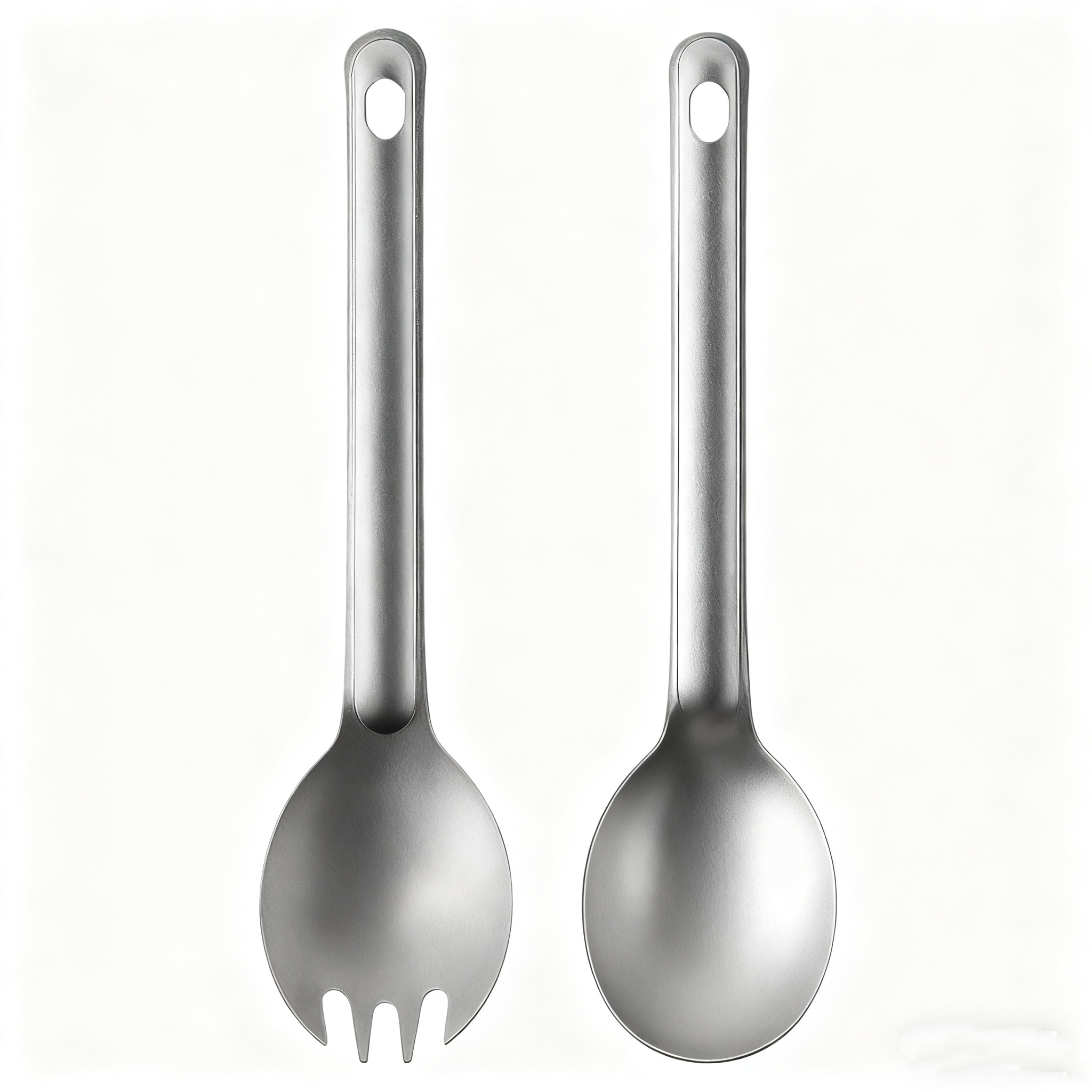 Titanium Fork and Spoon