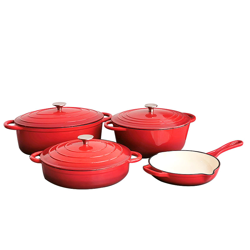Cookwin cast iron cookware set cast iron pot set cast iron pan set