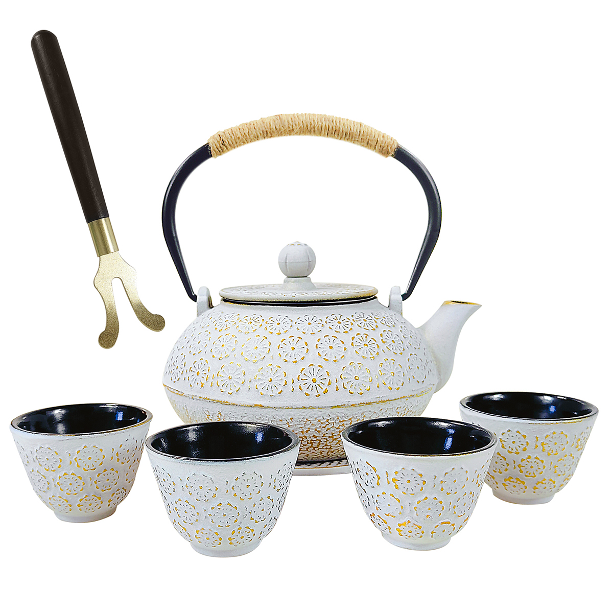 Cast Iron teapot set