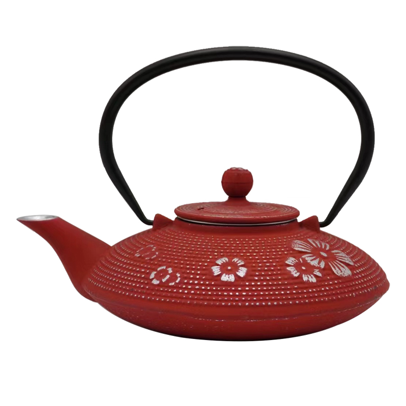 Cast Iron teapot cast iron coffee pot manufacturer 800ml