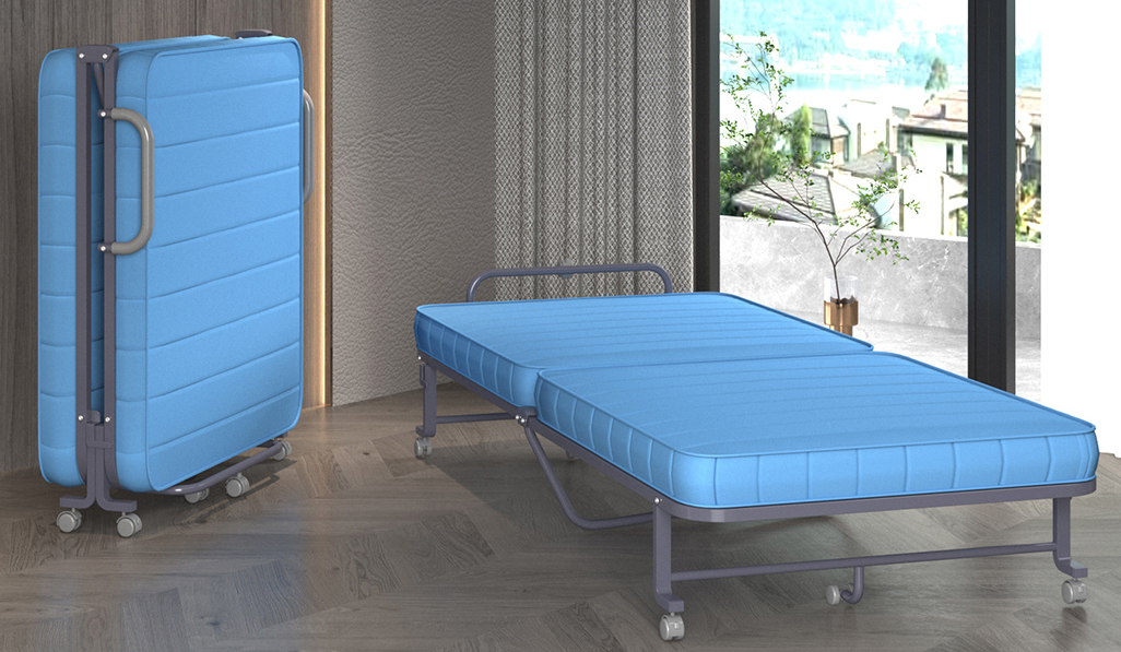 Uetco 10cm Soft Cushion Hotel Guest Folding Bed