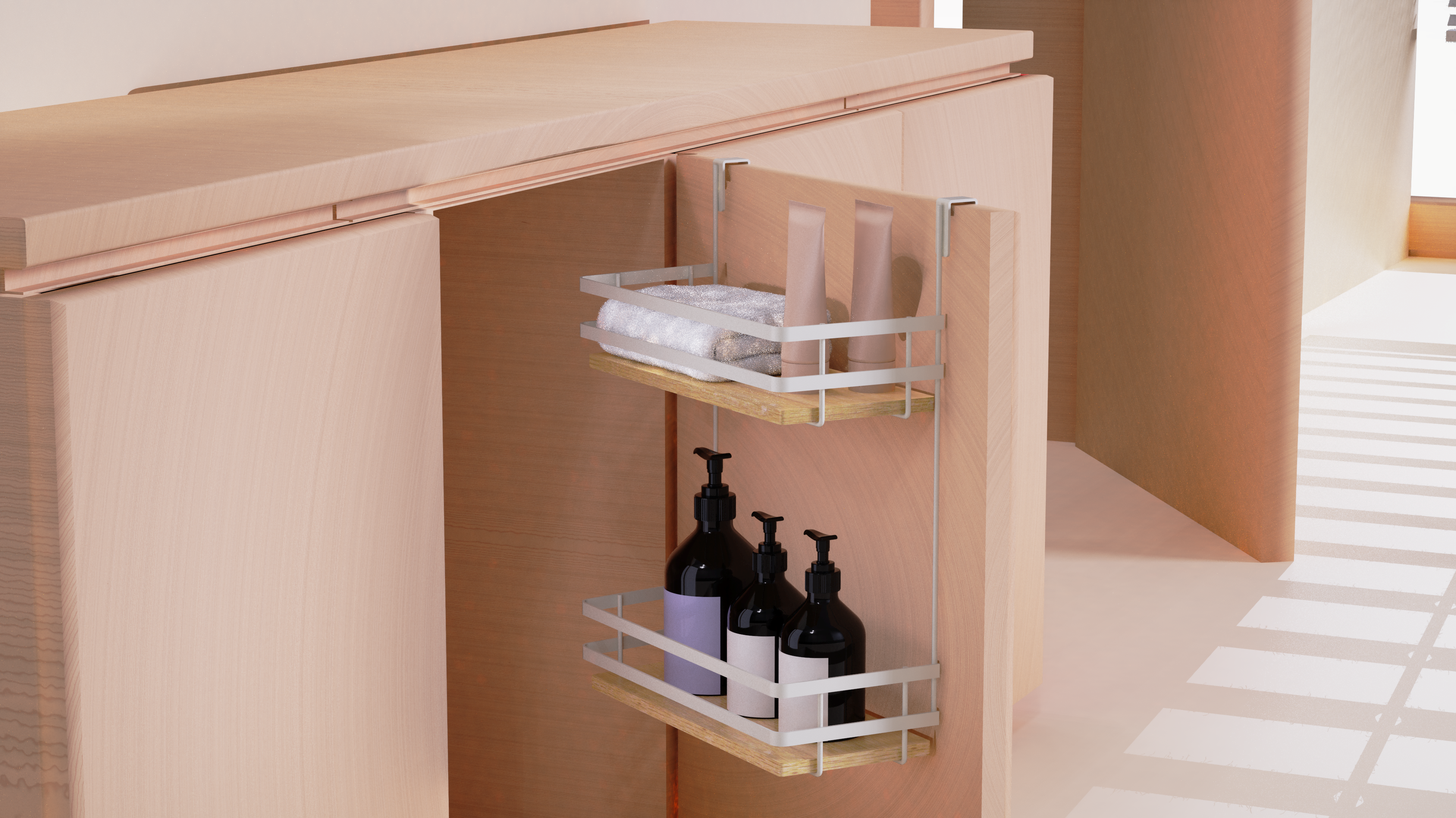 Bathroom Organizer Melody Series---Nature