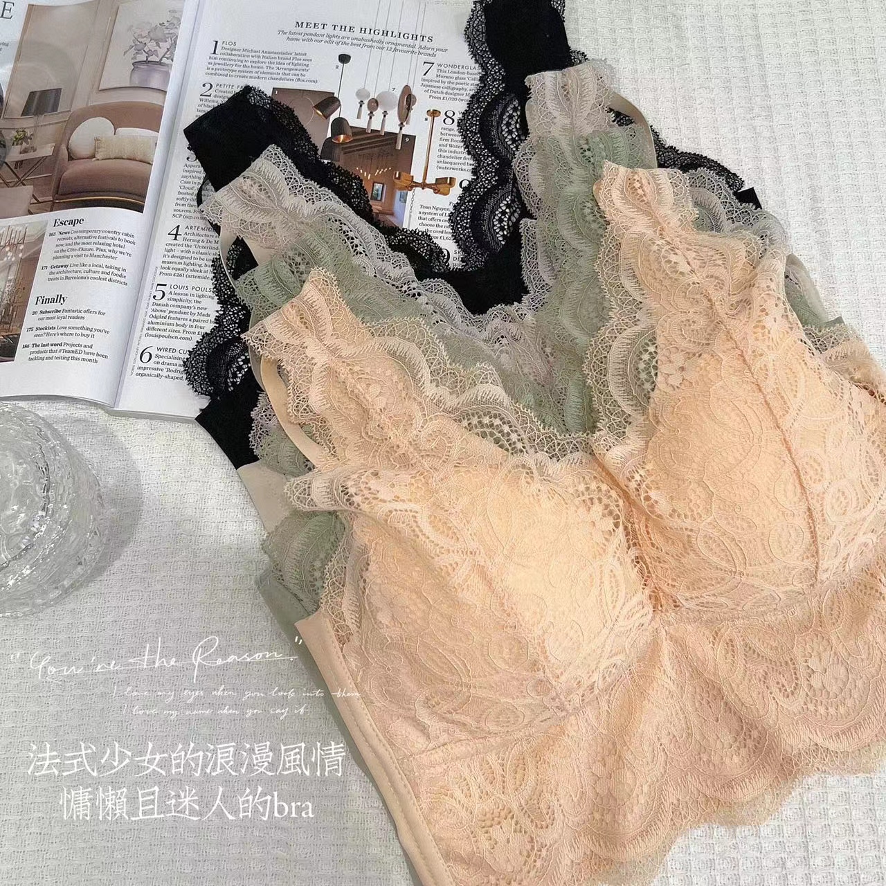 Elegant Lace Women’s Bra