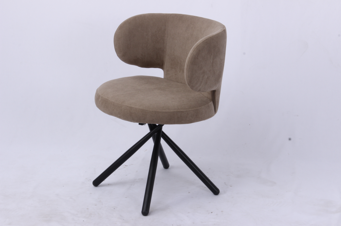 Romance Dining chair Modern fashion style comfortable dining fabric chair banquet chair