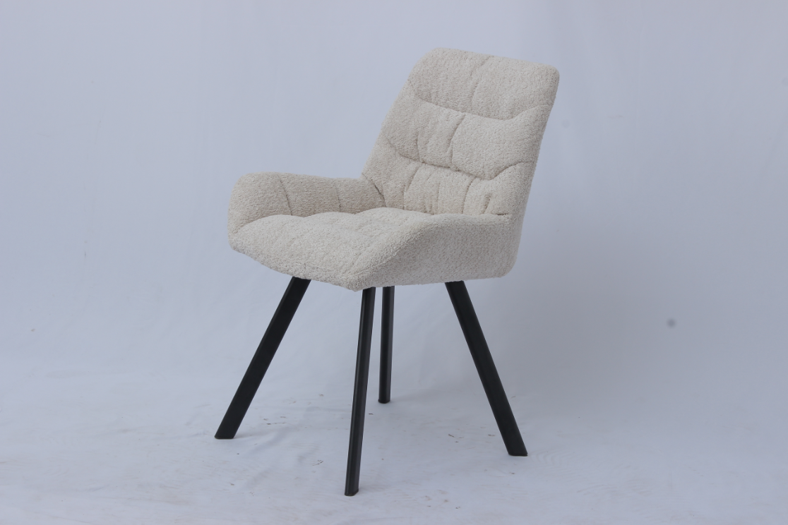 Romance Dining chair Modern fashion style comfortable dining fabric chair banquet chair