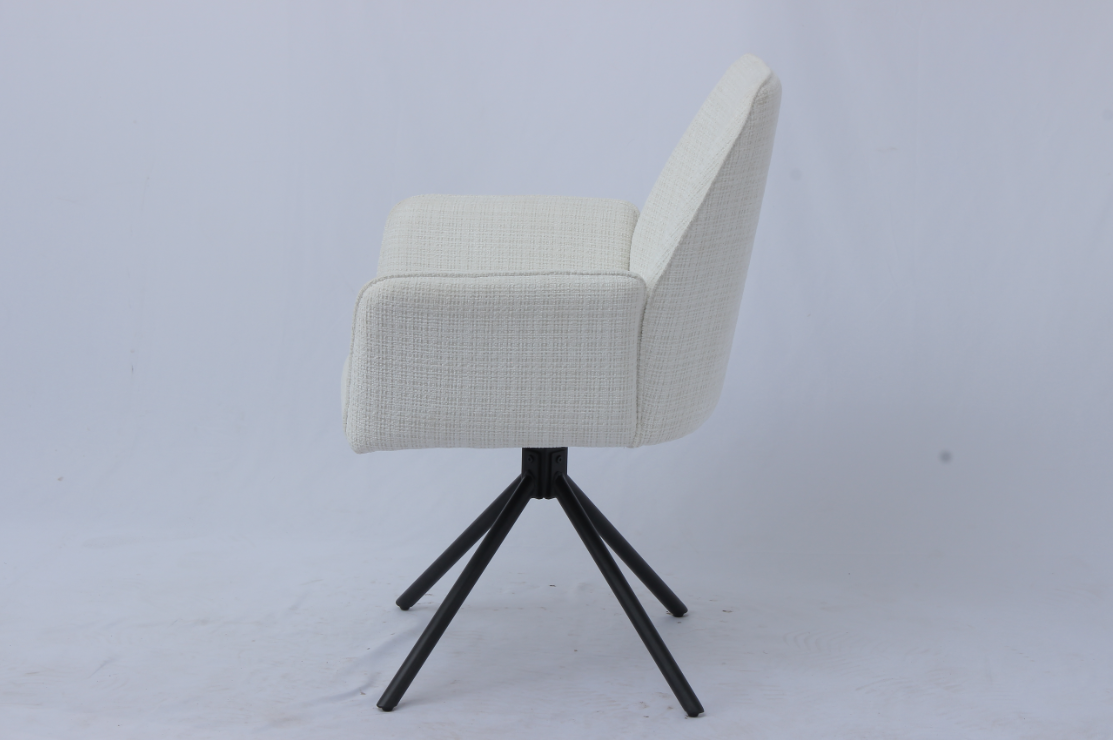 Romance Dining chair Modern fashion style comfortable dining fabric chair banquet chair