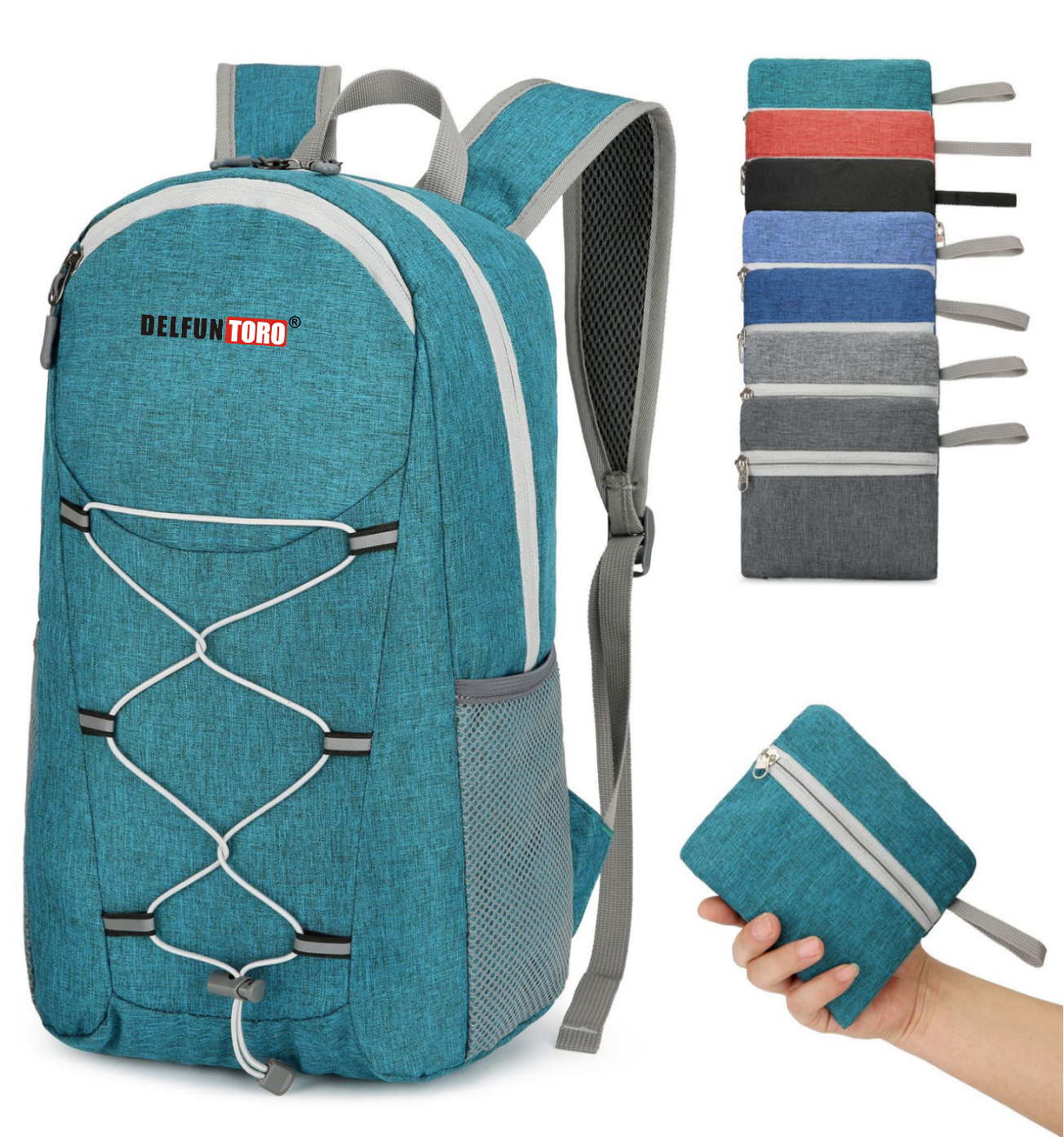 Folding Bag Convenient Fashion Outdoor Foldable Bag Portable Backpack