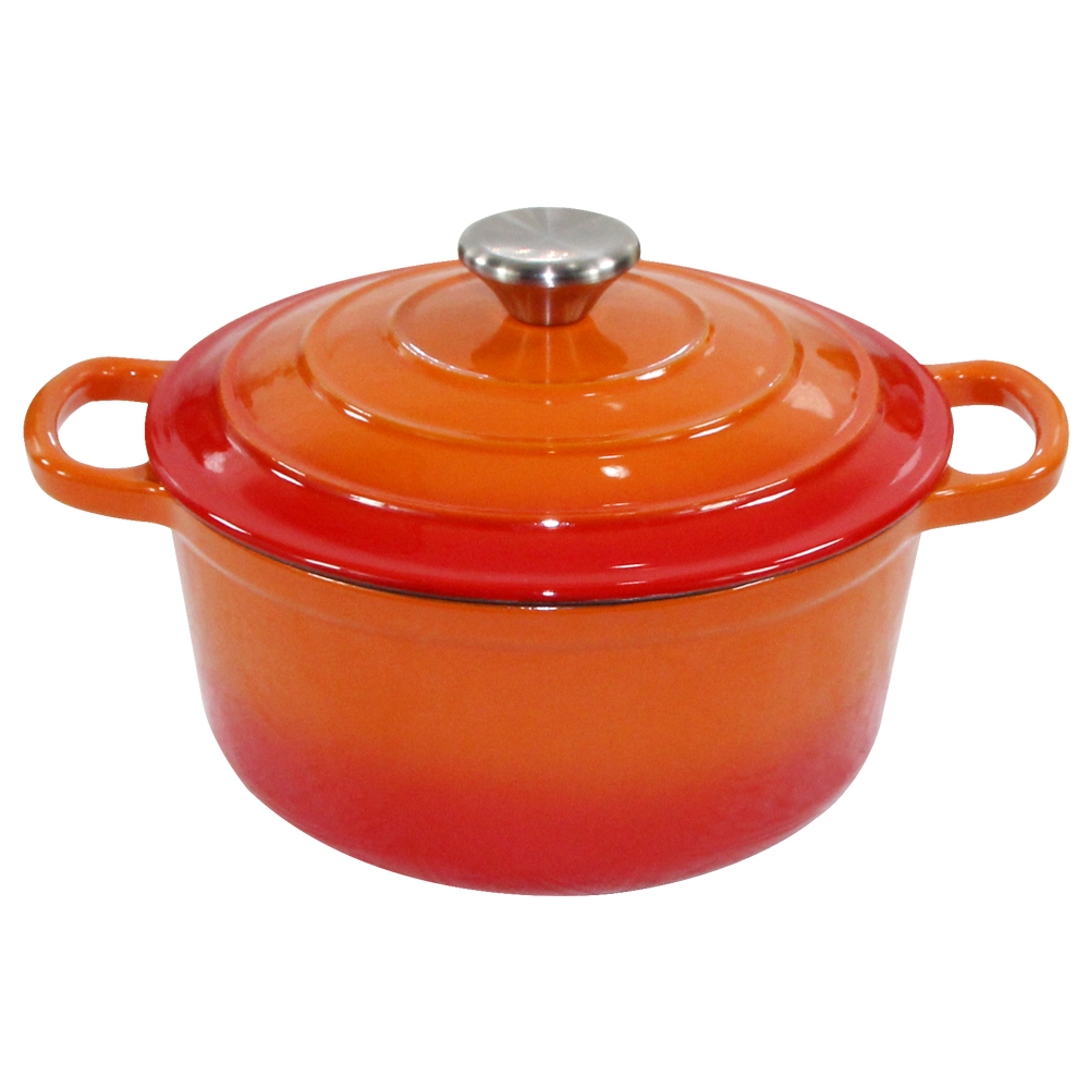 Round Cast Iron Casserole/ Round Cast iron Dutch Oven enamel round dutch oven