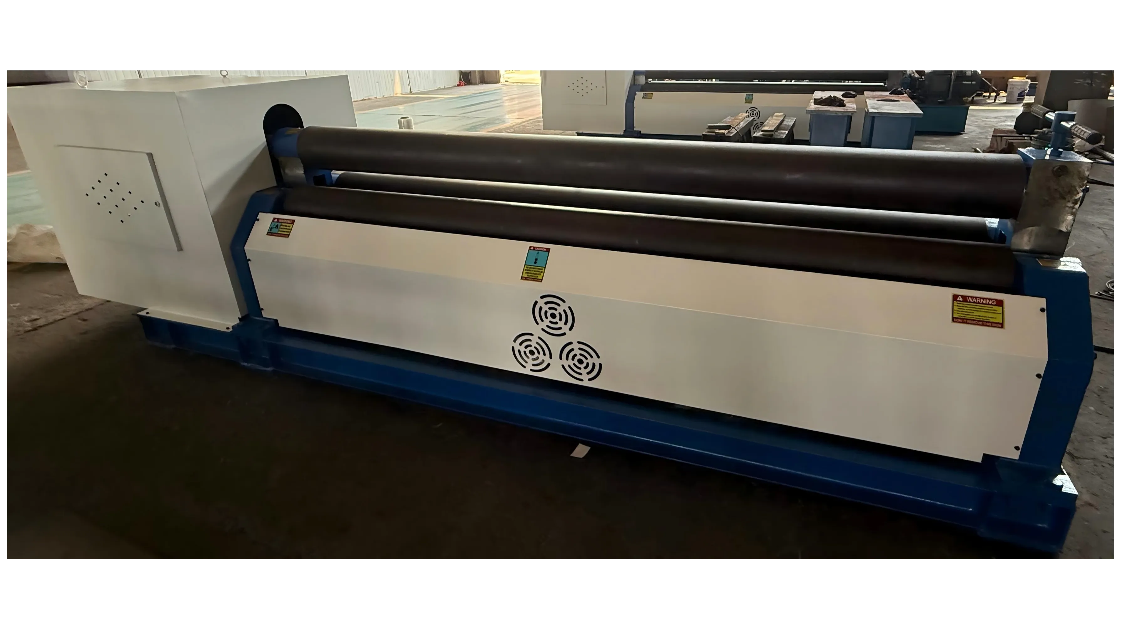 Longsheng Machine Tool Mechanical three-roll symmetrical plate bending machine 4X2000