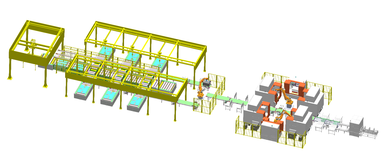 Zhongmai Technology,Battery pack and module disassembly line