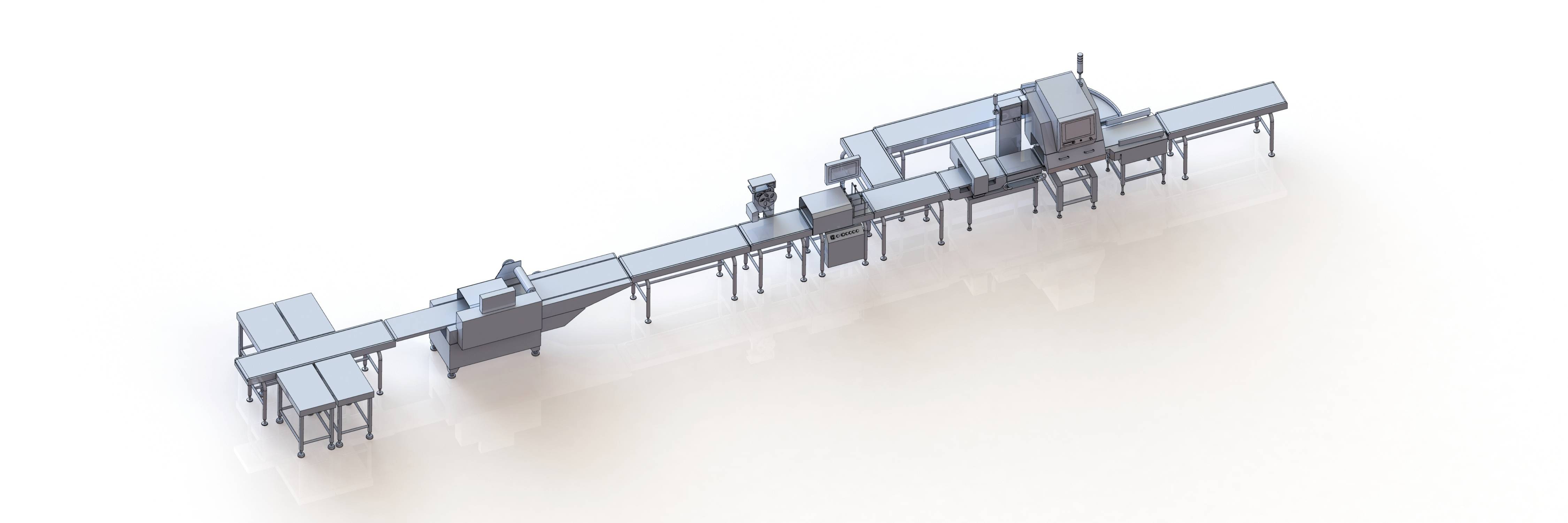 Bo Ruimei Automated testing Food packaging inspection line Food packaging