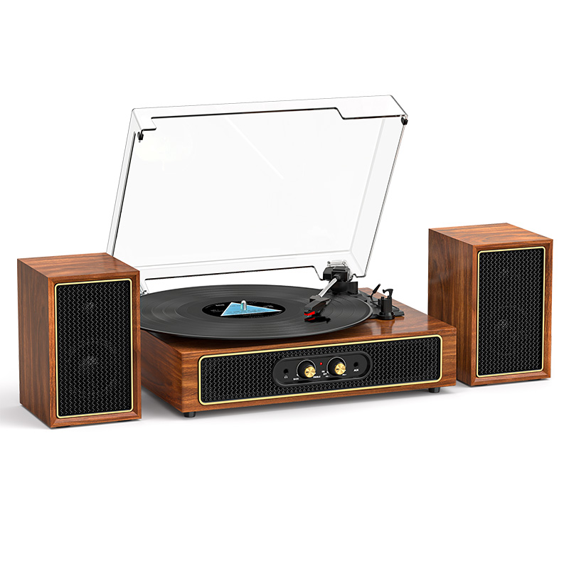 Bluetooth Turntable Player with External Speakers